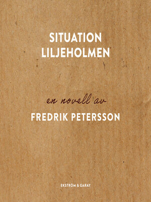 cover image of Situation Liljeholmen